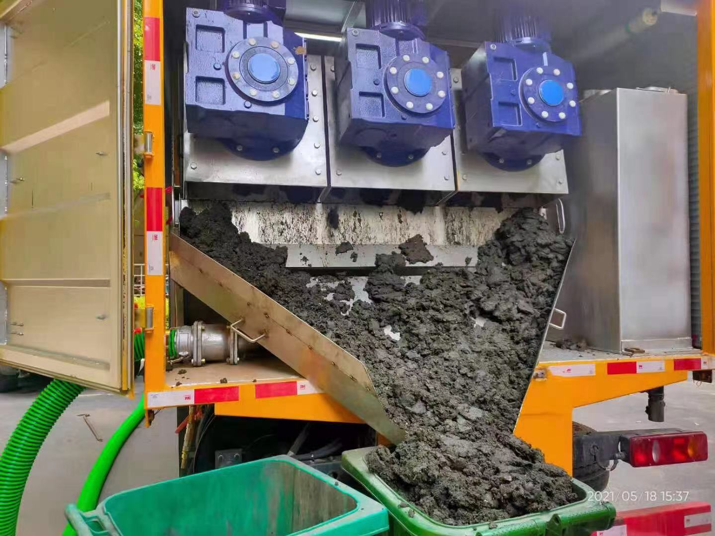 祁阳化粪池清掏城市维护站-泥浆净化干湿分离处理